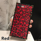 SYCASE Autumn Winter plush leopard shell For Samsung Galaxy S8 Plus S9 Plus Note9 Europe America square anti-fall tide cover