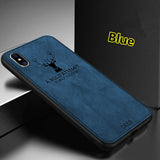 SYCASE Business DEER Case For 360 N6 N7 PRO case Animal Pattern Cloth Deer Head Capa Soft Full Protection Back cover