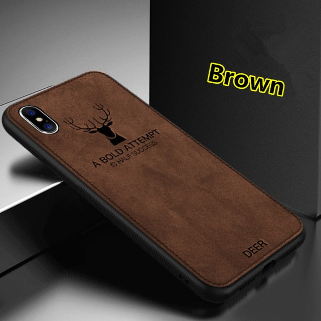 SYCASE Business DEER Case For For Smartisan U1 pro 2 2S 3 case Animal Pattern Deer Head Capa Soft Full Protection Back cover
