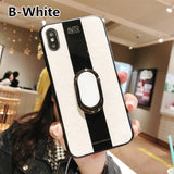 SYCASE Business Multifunction man Shell For Samsung S8 S9 S10 Plus S10Lite S10E Case Rotate Ring Holder Car Magnetic Cover Women