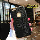 SYCASE Business crocodile pattern case For Samsung S7edge S8 S9 Plus Note8 Leather phone holder stand Phone Case with Holder