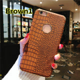 SYCASE Business crocodile pattern case For Samsung S7edge S8 S9 Plus Note8 Leather phone holder stand Phone Case with Holder