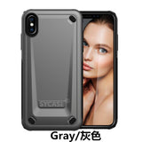 SYCASE Business mechanic Hard shell For iPhone X Xr Xs Max 6 6s Plus 7 8 plus Case All-inclusive Anti-fall Protective Cover man
