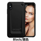 SYCASE Business mechanic Hard shell For iPhone X Xr Xs Max 6 6s Plus 7 8 plus Case All-inclusive Anti-fall Protective Cover man