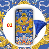 SYCASE China style For xiaomi Mi 8 5X 6X Mix 2 2S Redmi 4X Note5 case Phoenix Dragon Robe palace flower Emboss protector cover