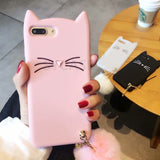 SYCASE Cute beard cat Silicagel Shell For Motorola G5 G6 Plus play Moto E4 E5 Plus Case cartoon hairball Anti-fall Cover Women