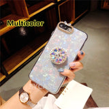 SYCASE Diamond shell pattern phone case for iPhone 6 6s 7 8 plus X XR XS max for Samsung galaxy s7 edge s8 s9 plus note 8 9 case