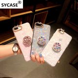 SYCASE Diamond shell pattern phone case for iPhone 6 6s 7 8 plus X XR XS max for Samsung galaxy s7 edge s8 s9 plus note 8 9 case