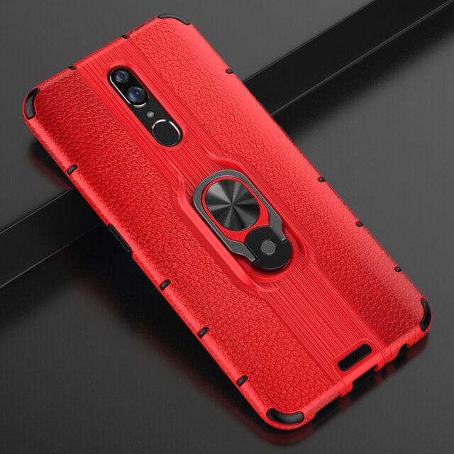 SYCASE Fashion Alita Case For OPPO F11 Pro with Invisible Car magnetic Ring For OPPO A9 K3 realme X phone case