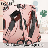SYCASE Fashion Business For Xiaomi Pad 4 8.0 Case New For Xiaomi Mi 4 8.0 inch Heavy Duty 2 in 1 Hybrid Rugged Tablet Case