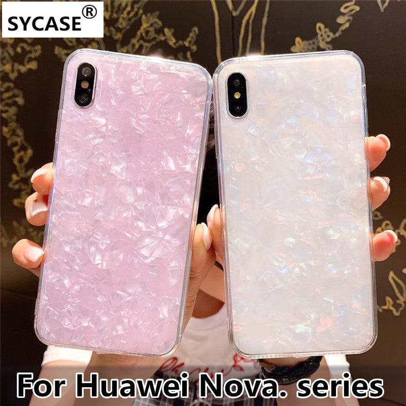 SYCASE Fashion Dreamy shell phone case For Huawei NOVA 2S 2 Plus Nova 3 3i NOVA 3E NOVA4 Case Fresh soft protective cover
