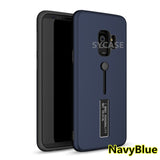 SYCASE Fashion Finger Loop Strap Case For Samsung S8 S9 Plus Note8 Note9 case Dual Layer Hybrid Kickstand Cover Slim Phone Cases