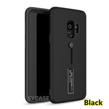 SYCASE Fashion Finger Loop Strap Case For Samsung S8 S9 Plus Note8 Note9 case Dual Layer Hybrid Kickstand Cover Slim Phone Cases