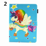 SYCASE Fashion Painted Tablet Holster For Huawei MediaPad M5 10.8 Case Multipurpose Bracket Card For MediaPad M5 10.8 inch Cover