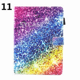 SYCASE Fashion Painted Tablet Holster For Huawei MediaPad M5 10.8 Case Multipurpose Bracket Card For MediaPad M5 10.8 inch Cover
