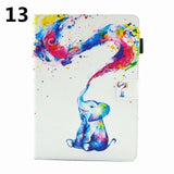 SYCASE Fashion Painted Tablet Holster For Huawei MediaPad M5 8.4 Case Multipurpose Bracket Card For MediaPad M5 8.4 inch Cover
