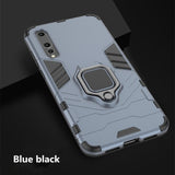 SYCASE Fashion Panther Multi-function Man Shell For Huawei nova3i Nova3 Nova4 P30 P20 Pro Case Bracket Ring Car Anti-knock Cover