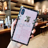 SYCASE Fashion square British Plaid Phone Case For VIVO X9 X9S Plus X20 Plus NEX X21 UD case All Inclusive Drop Protection Case