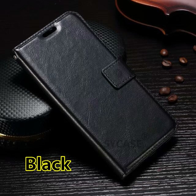 SYCASE For HTC ONE M7 M8 mini M9 A9 Business Crazy Horse Grain Wallet Phone Case Protector Flip Leather Case Cover
