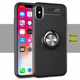 SYCASE For OPPO A3 A5 A7 A37 A39 A57 A59 A73 A77 F1 F2 F3 Plus F5 F7 Find X NEO9 Metal Magnetic car holder Soft TPU phone case