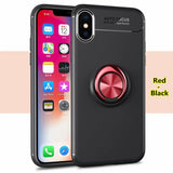 SYCASE For OPPO A3 A5 A7 A37 A39 A57 A59 A73 A77 F1 F2 F3 Plus F5 F7 Find X NEO9 Metal Magnetic car holder Soft TPU phone case