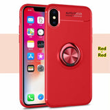 SYCASE For OPPO A3 A5 A7 A37 A39 A57 A59 A73 A77 F1 F2 F3 Plus F5 F7 Find X NEO9 Metal Magnetic car holder Soft TPU phone case