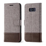SYCASE For S7 S8 plus Luxury Wallet PU Flip Leather Cell Phone Cover Case Funda Shell Back Cover with Card Holder For S7edge