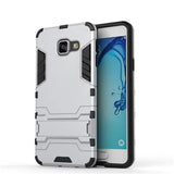SYCASE For Samsung A7/A8/A510/A710/A810 Iron Man Phone Sets Back Cover Housing Shockproof 3D Phone Cases 3in1 TPU+PC+Stand