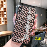 SYCASE For Samsung J2 J5 J7 Prime J4 J6 J8 A5 A9 2018 A6 A8 Plus A10 A20 A30 A40 A50 A60 A70 A80 A90 with Camellia Bracelet case