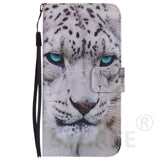 SYCASE For Samsung J3 J5 J7 2017 J330 J530 J7pro Flip Case Painted Card Wallet Stand Luxury PU Leather Painted Cartoon Phone Bag