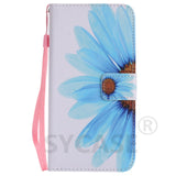 SYCASE For Samsung J3 J5 J7 2017 J330 J530 J7pro Flip Case Painted Card Wallet Stand Luxury PU Leather Painted Cartoon Phone Bag