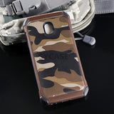 SYCASE For Samsung J5 J7 J3 2017 EU case Military Army Camo Design Armor TPU Hybrid Rugged Camouflage Case J330 J730 back cover
