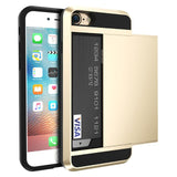 SYCASE For Samsung Note 9 8 5 4 3 Hybrid Case Slide Card Slot Holder Hybrid Soft Silicone Hard Plastic Armor Back Cover case
