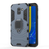 SYCASE For Samsung S8 S9 Plus Note9 J4 J6 prime A5 A7 A8 Plus A9 2018 iron man Black panther phone case bracket ring back cover