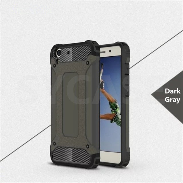 SYCASE For huawei P8 P9 Lite honor 5c 5x 5A Nova plus mate 8 9 Y6 pro Armor Anti-Shock Silicone Hybrid Hard PC Phone Cover Case
