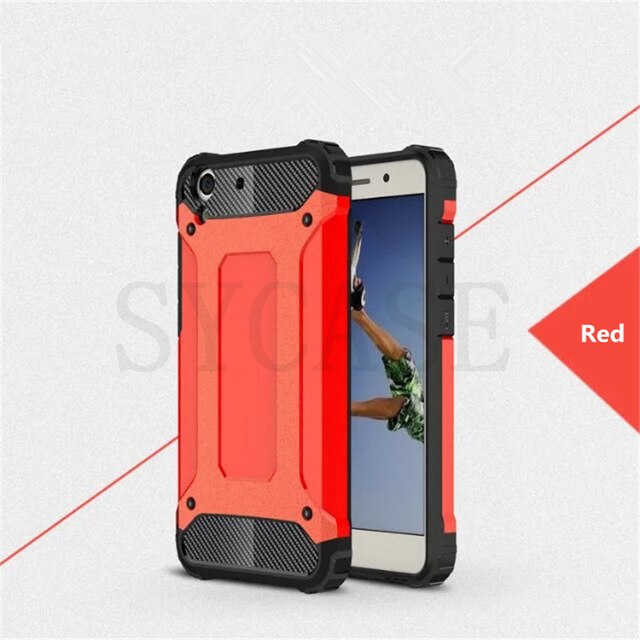 SYCASE For huawei P8 P9 Lite honor 5c 5x 5A Nova plus mate 8 9 Y6 pro Armor Anti-Shock Silicone Hybrid Hard PC Phone Cover Case
