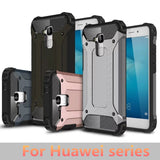 SYCASE For huawei P8 P9 Lite honor 5c 5x 5A Nova plus mate 8 9 Y6 pro Armor Anti-Shock Silicone Hybrid Hard PC Phone Cover Case
