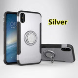 SYCASE For xiaomi Redmi 4A 4X Note4 X 4 prime 5 Plus 3S Hybrid Silicone PC Rugged Armor with Metal Finger Ring Holder phone case