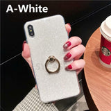 SYCASE Glitter Ring Bracket shell For Huawei Mate 8 9 Pro Mate 10 20 Lite Mate20Pro Mate7 case hairball leopard bowknot Cover Ms