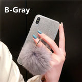 SYCASE Glitter Ring Bracket shell For Huawei Y5II Y6II Y5 Y6 Pro 2017 Y5 Y7 Prime Y9 2018 case hairball leopard bowknot Cover Ms