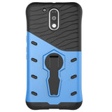 SYCASE Hybrid Armor Silicone Holder Case For Motorola Moto G4 Plus TPU+PC Prevent Scratch Case with 360 Degree Rotation Holder