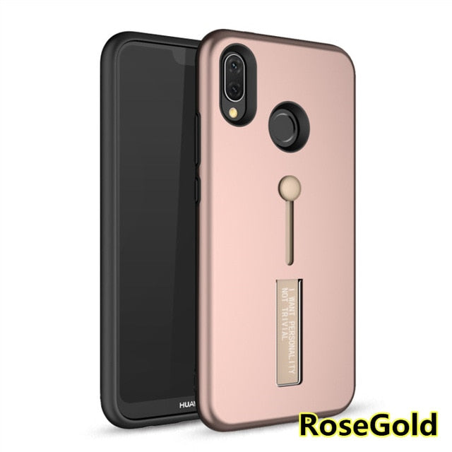 SYCASE Invisible Bracket Phone Case For Huawei GR3 GR5 2017 case Hybrid Kickstand protective Cover