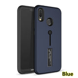 SYCASE Invisible Bracket Phone Case For Huawei Y series Y3 Y5 Y6 Y7 Y9 II Lite Prime Pro 2017 2018 case Hybrid Kickstand Cover