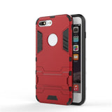 SYCASE Iron Man Super Protection TPU+PC+Stand case for iPhone 7 7 Plus 6s 6 plus 6s plus shockproof back cover case with holder