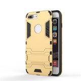 SYCASE Iron Man Super Protection TPU+PC+Stand case for iPhone 7 7 Plus 6s 6 plus 6s plus shockproof back cover case with holder