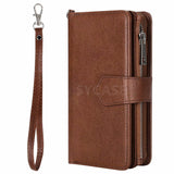 SYCASE Karae chain wallet holster For iPhone 6 6s 7 8 Plus X Xr Xs Max case Versatile Detachable Car magnetic Bracket Protector