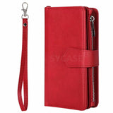 SYCASE Karae chain wallet holster For iPhone 6 6s 7 8 Plus X Xr Xs Max case Versatile Detachable Car magnetic Bracket Protector