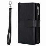 SYCASE Karae chain wallet holster For iPhone 6 6s 7 8 Plus X Xr Xs Max case Versatile Detachable Car magnetic Bracket Protector