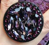SYCASE Luxury Epoxy Fashion Green Purple phone case For Huawei P10 Plus P20 PRO Lite Y9 2019 Rhinestone Hair Ball Soft Cover
