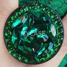 SYCASE Luxury Epoxy Fashion Red Green Purple phone case For Huawei Honor 9 10 Lite Case Rhinestone Stand Hair Ball Soft Cover